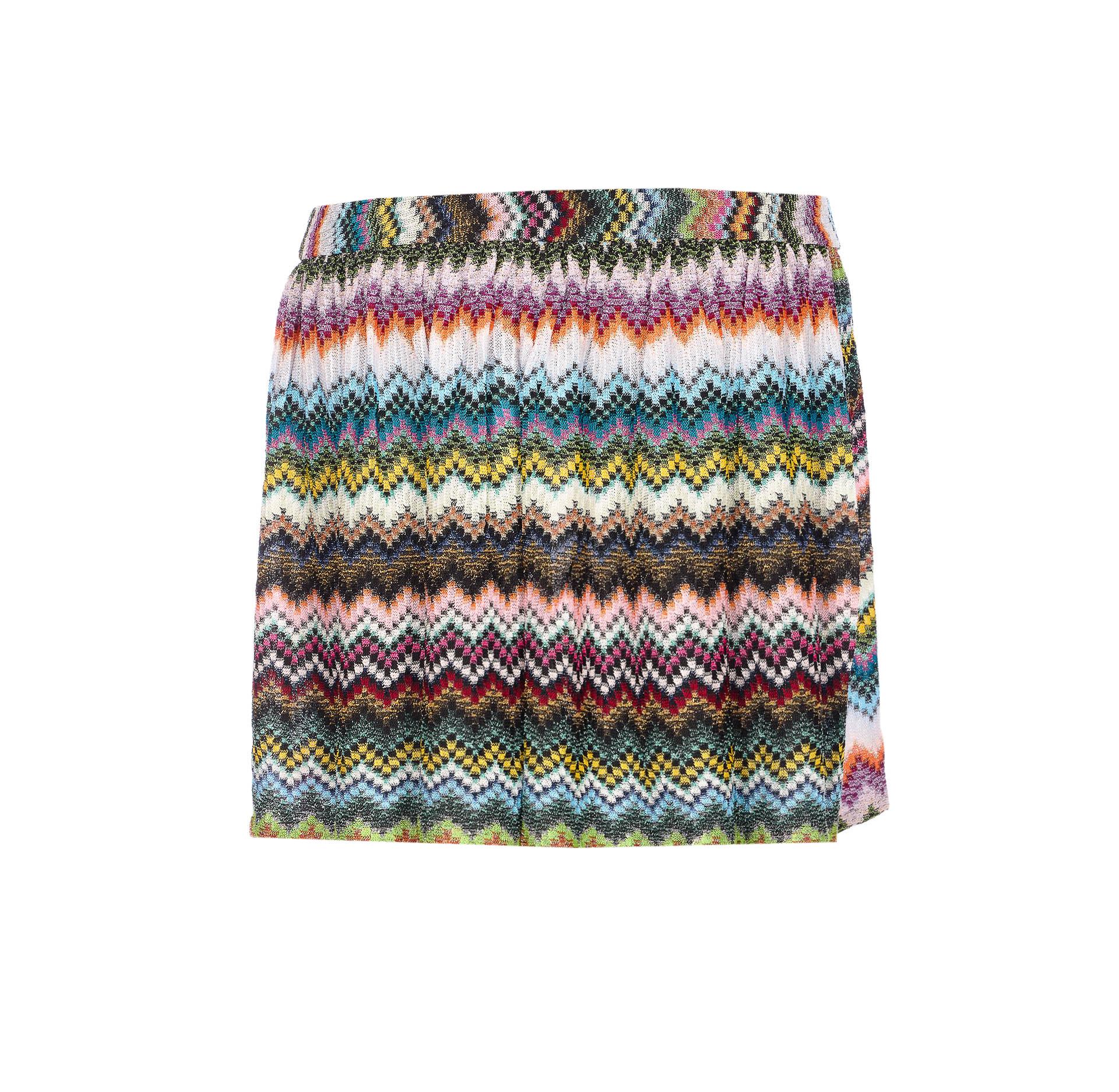 missoni shorts multicolour viscose - women