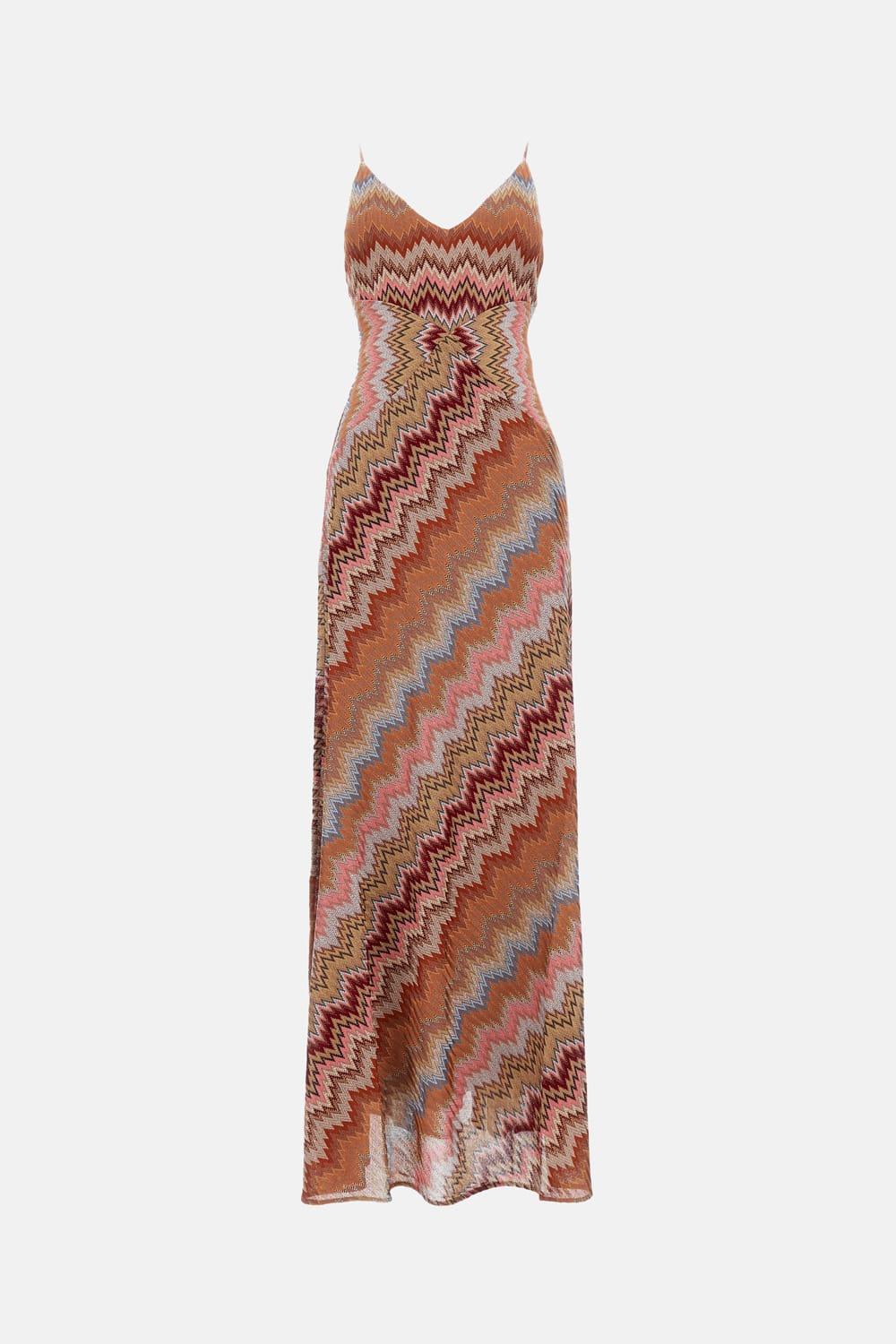 missoni sleeveless long dress