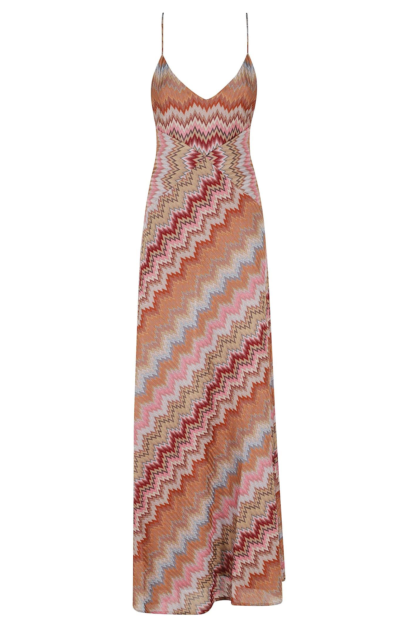 missoni sleeveless long dress