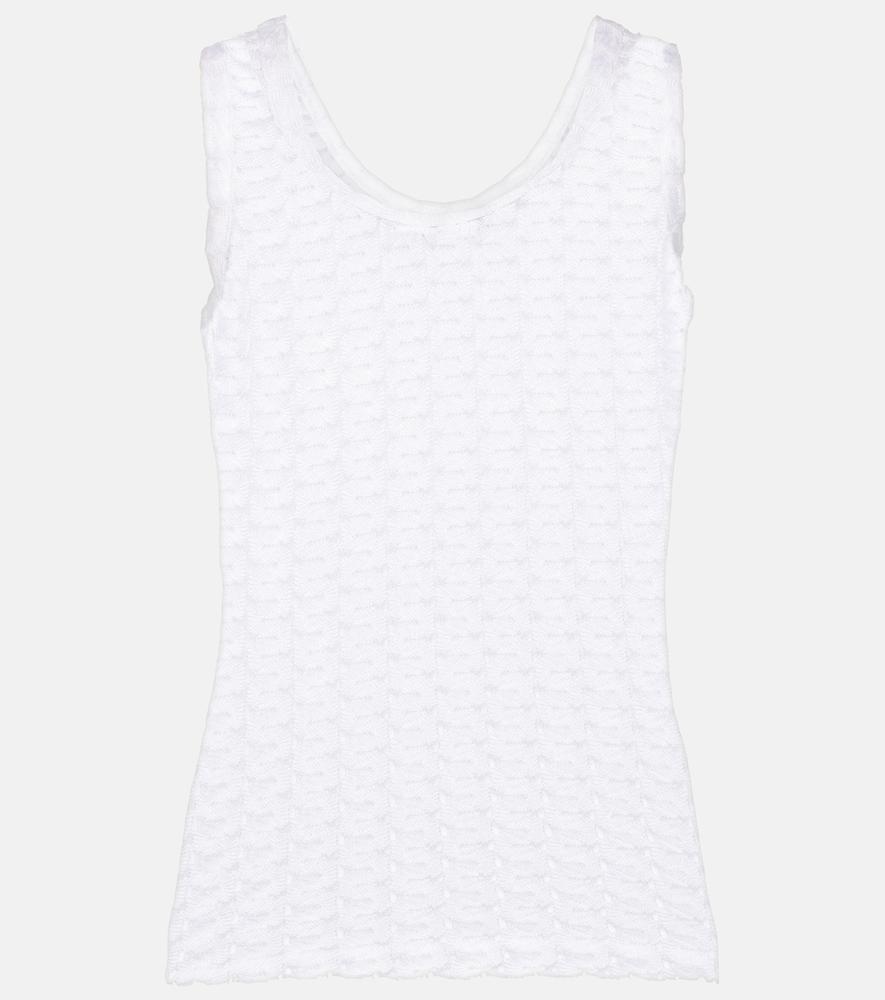 missoni striped tank top