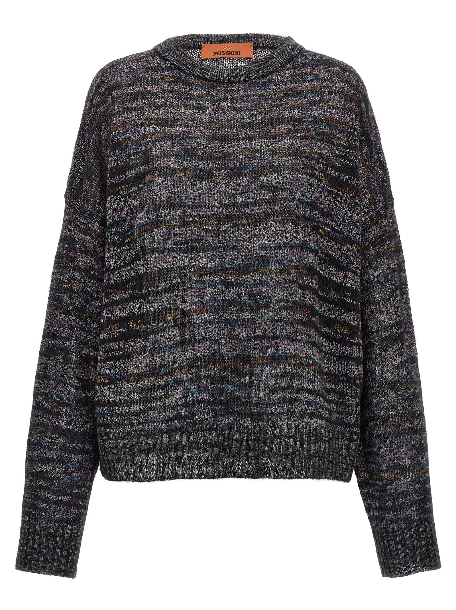 missoni tie-dye pattern sweater