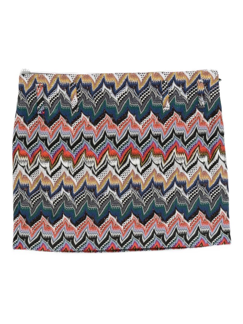 missoni wool blend mini skirt