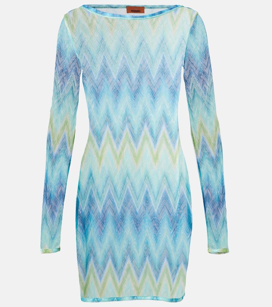 missoni zig zag beach dress