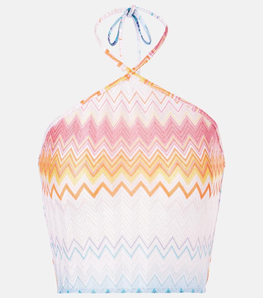 missoni zig zag halter