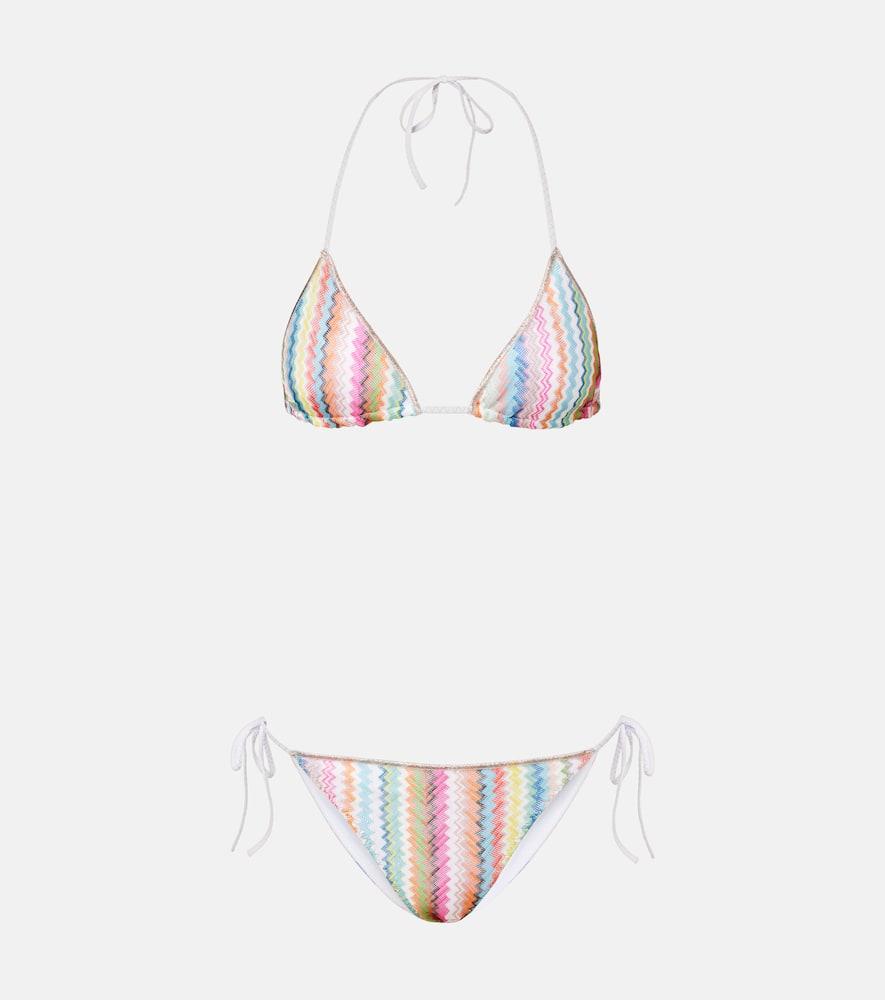missoni zig zag lamé bikini