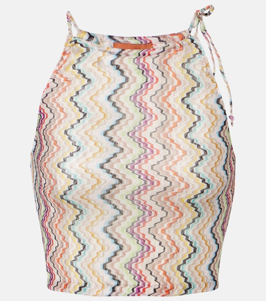 missoni zig zag tank top