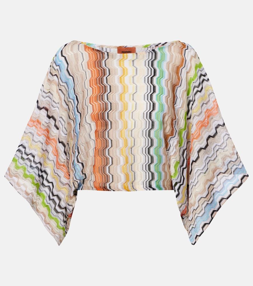 missoni zig zag top