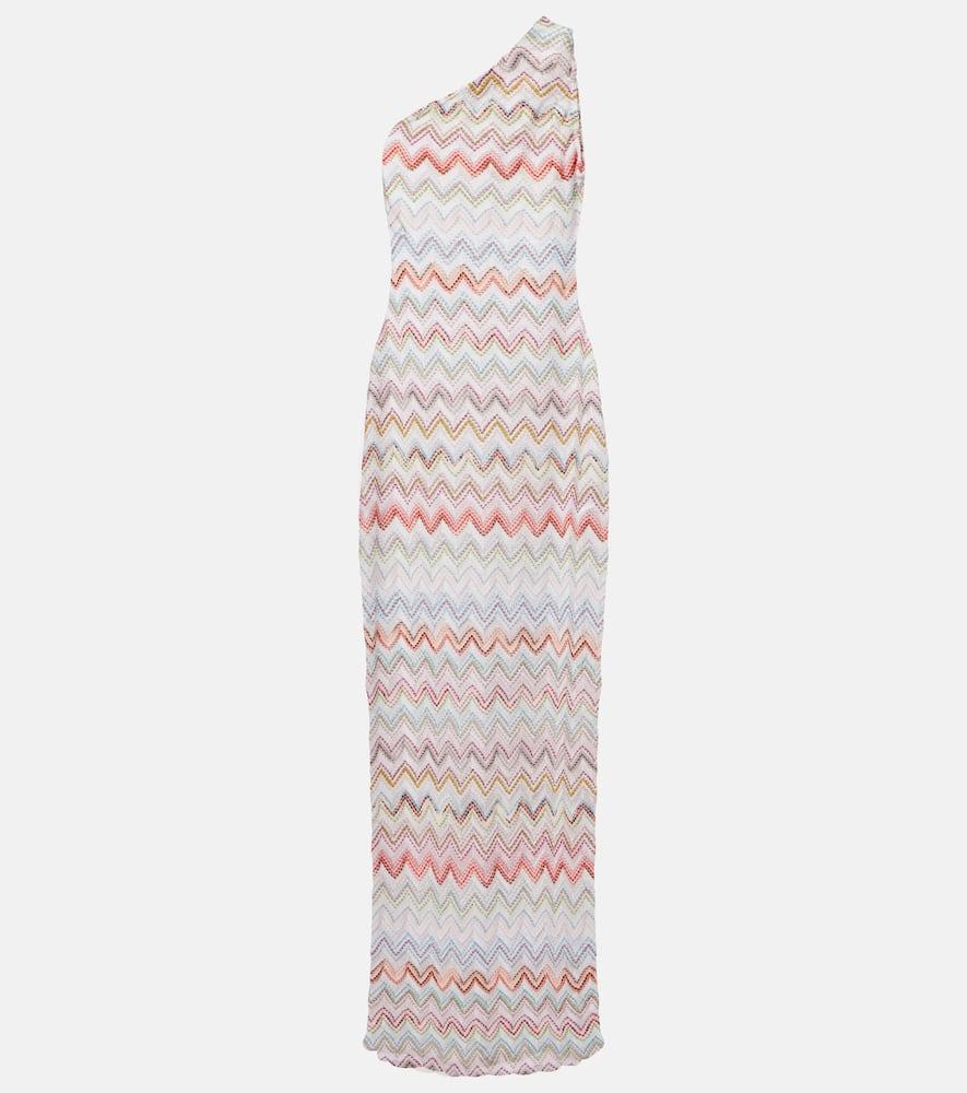 missoni zigzag crochet maxi dress