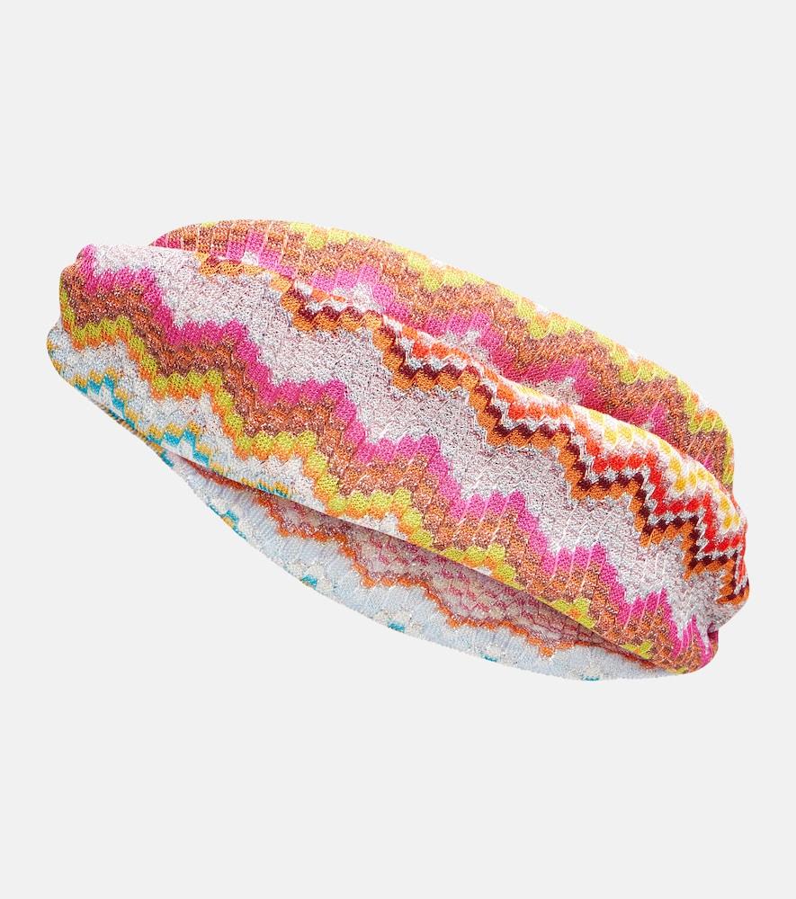 missoni zigzag head wrap