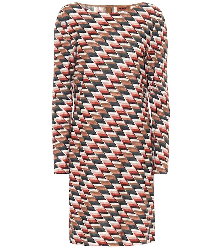 missoni zigzag knit dress