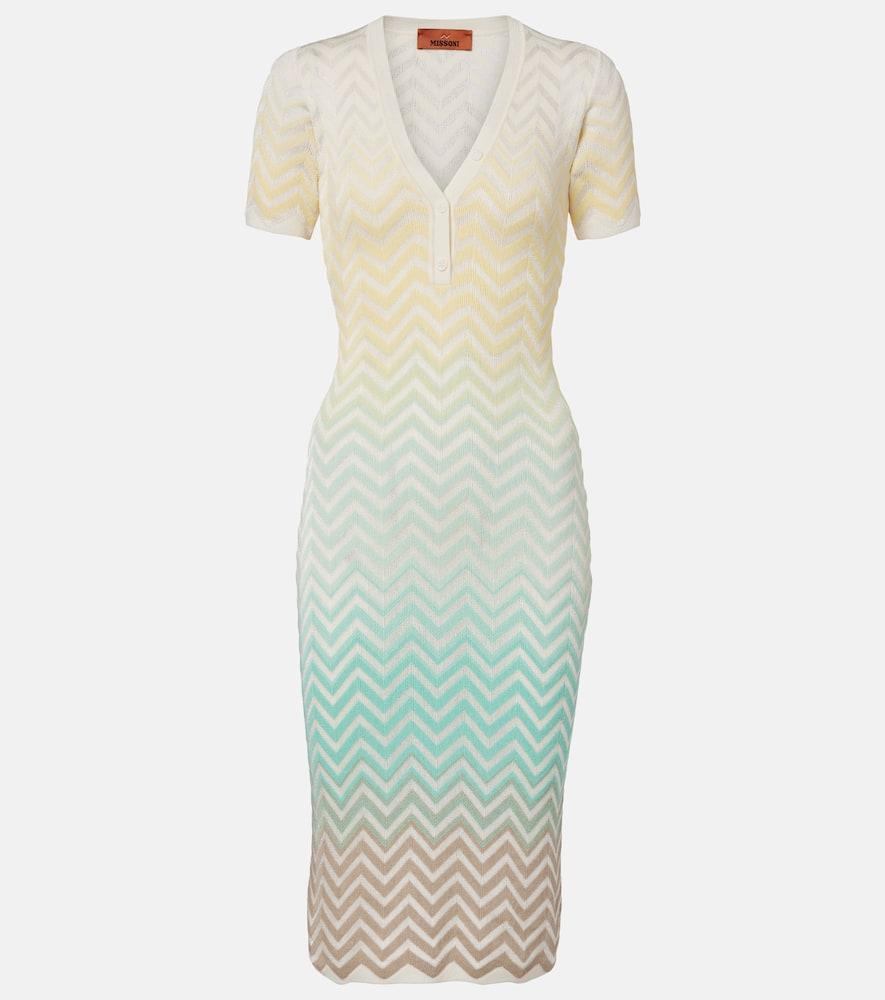 missoni zigzag knitted cotton