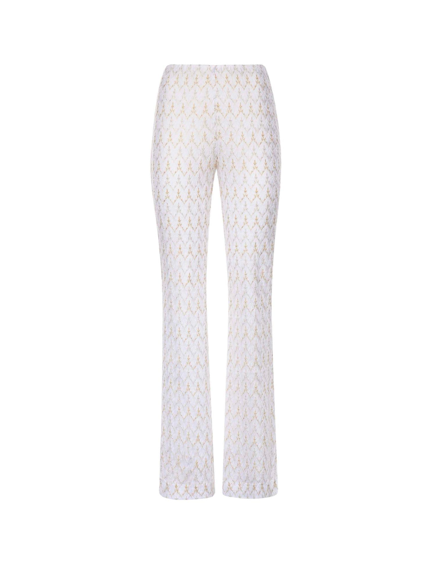 missoni zigzag lace pants