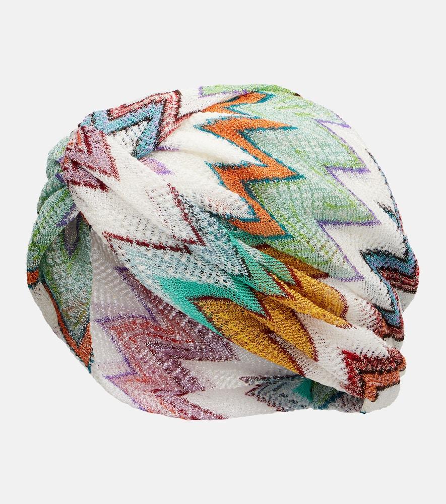 missoni zigzag lamé headband