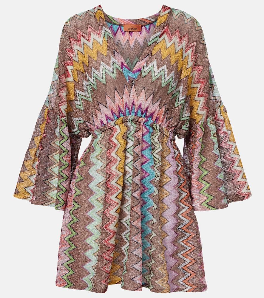 missoni zigzag lamé kaftan