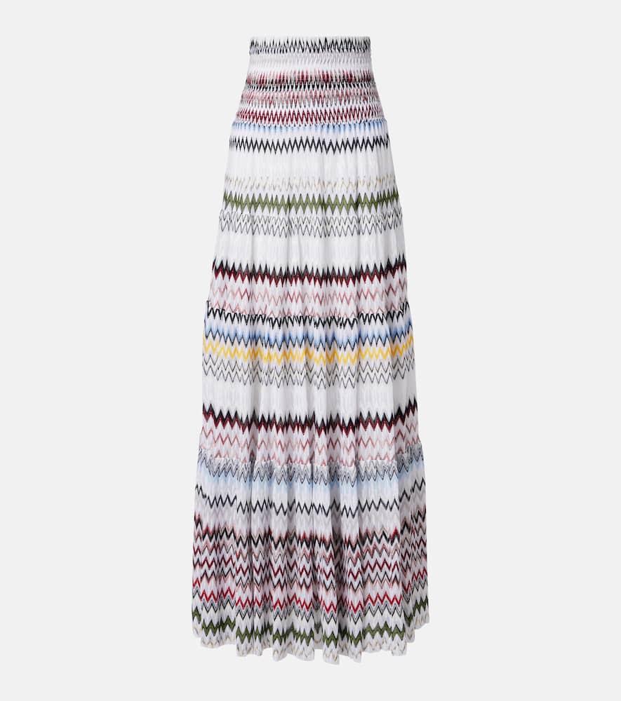 missoni zigzag maxi skirt