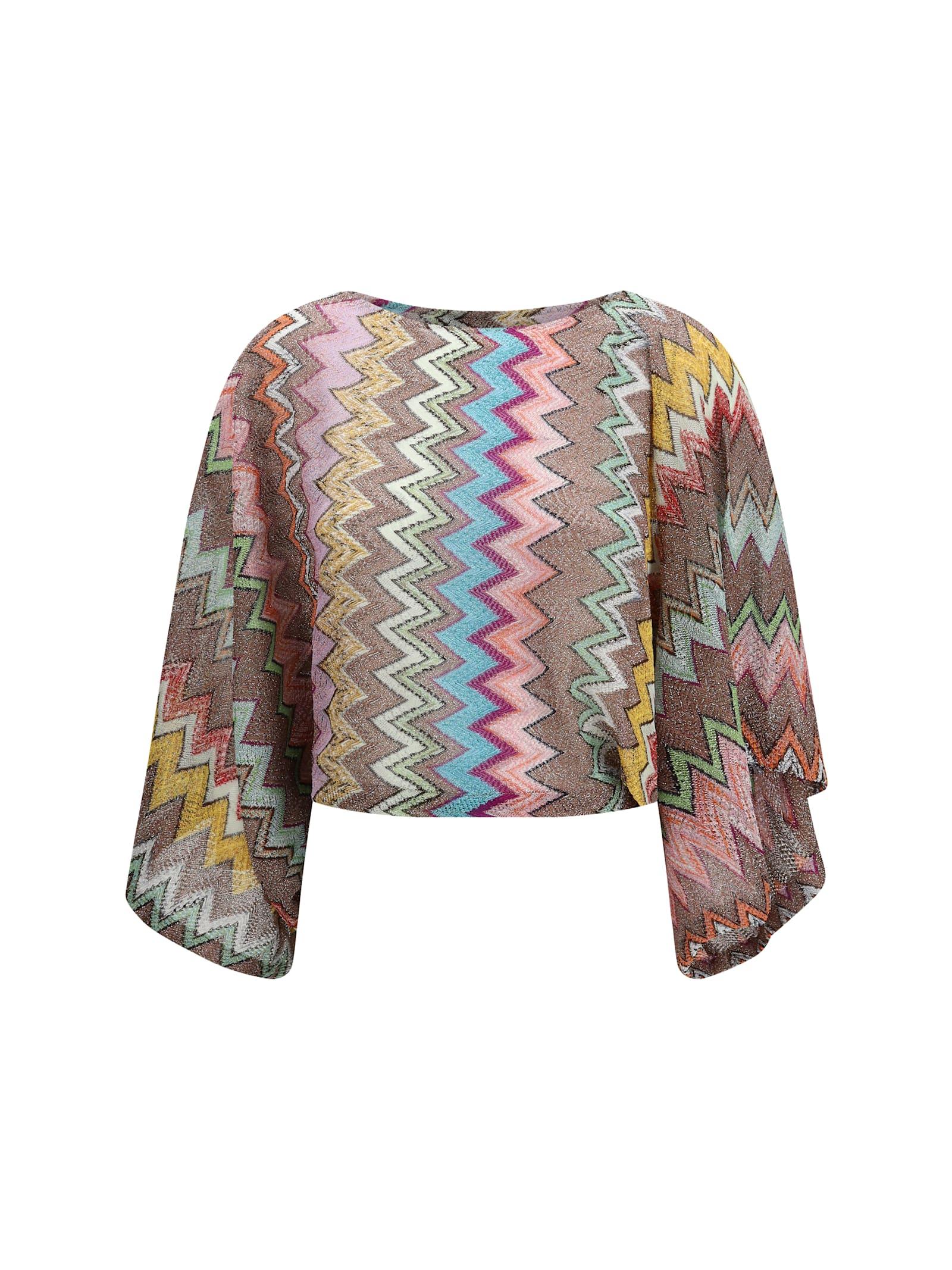 missoni zigzag pattern top