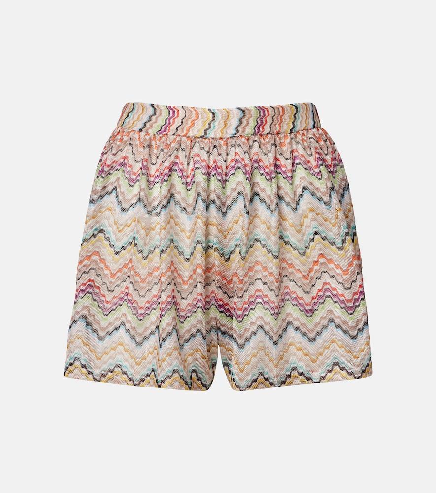 missoni zigzag shorts