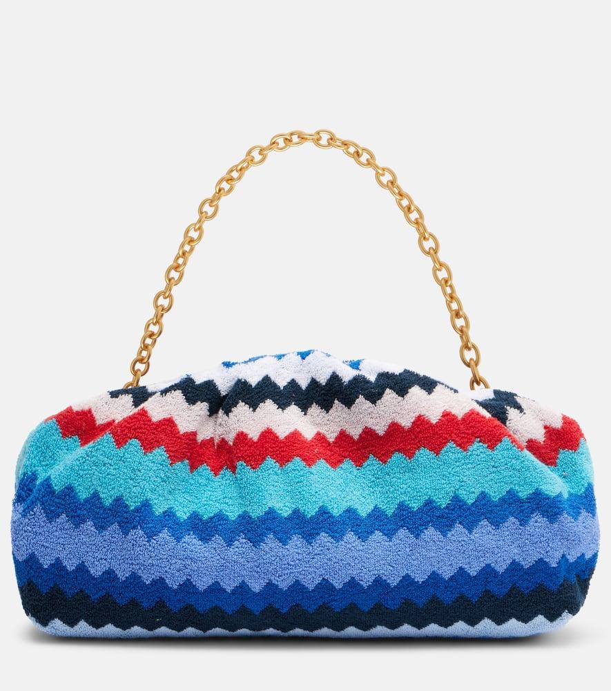 missoni zigzag terry clutch