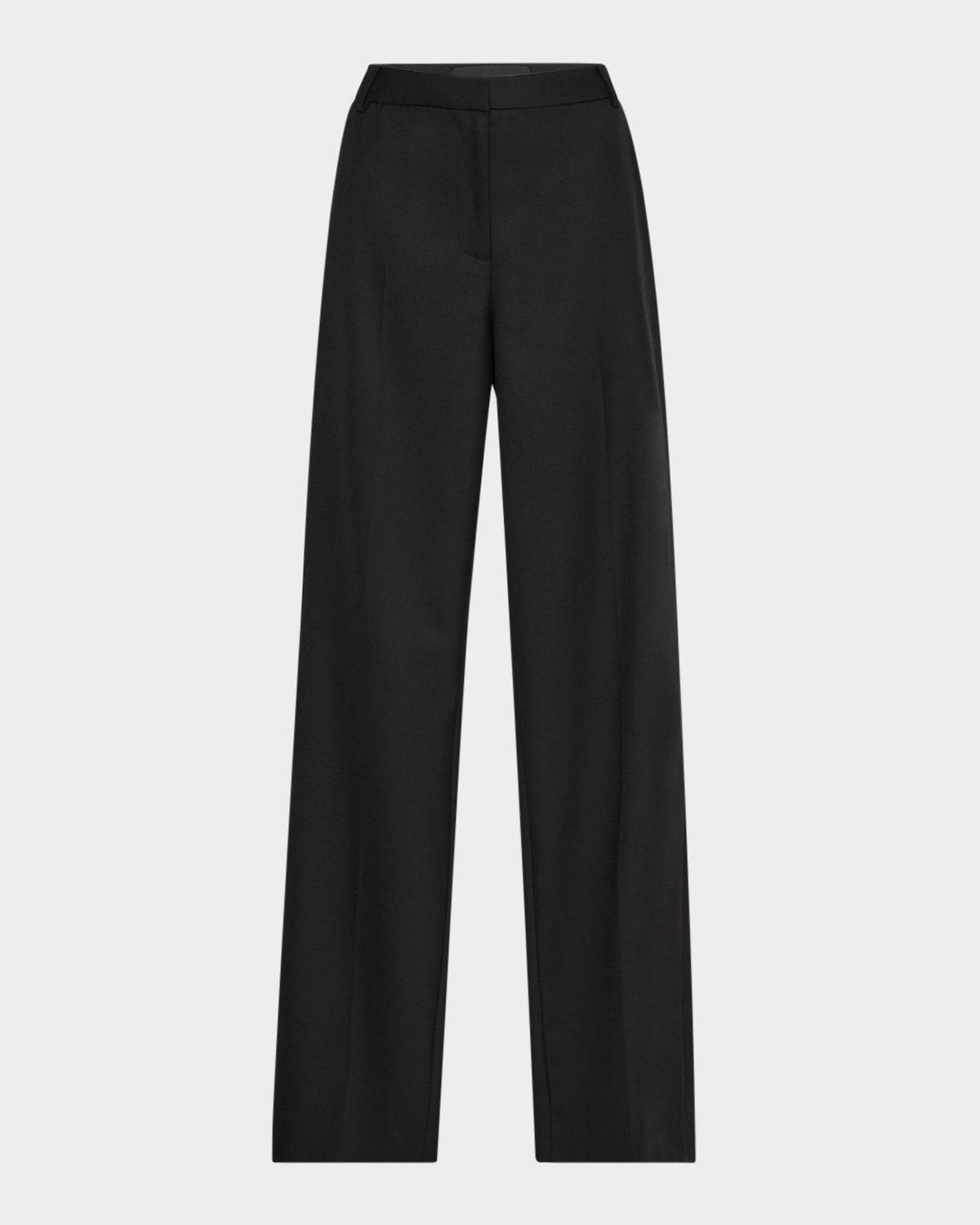 misty mid-rise straight-leg pants