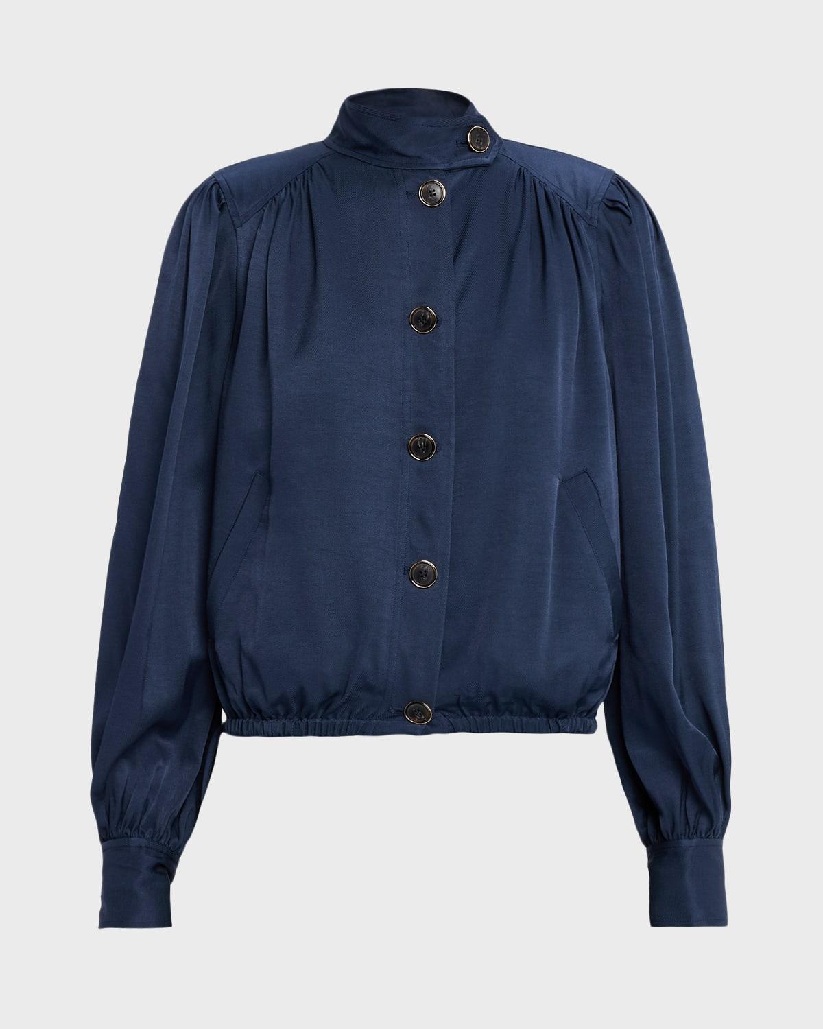 mitchell button-front jacket