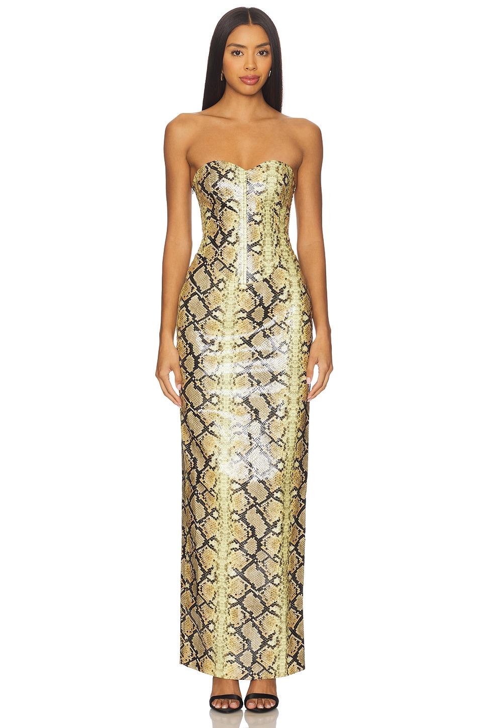 mitchell snakeskin dress