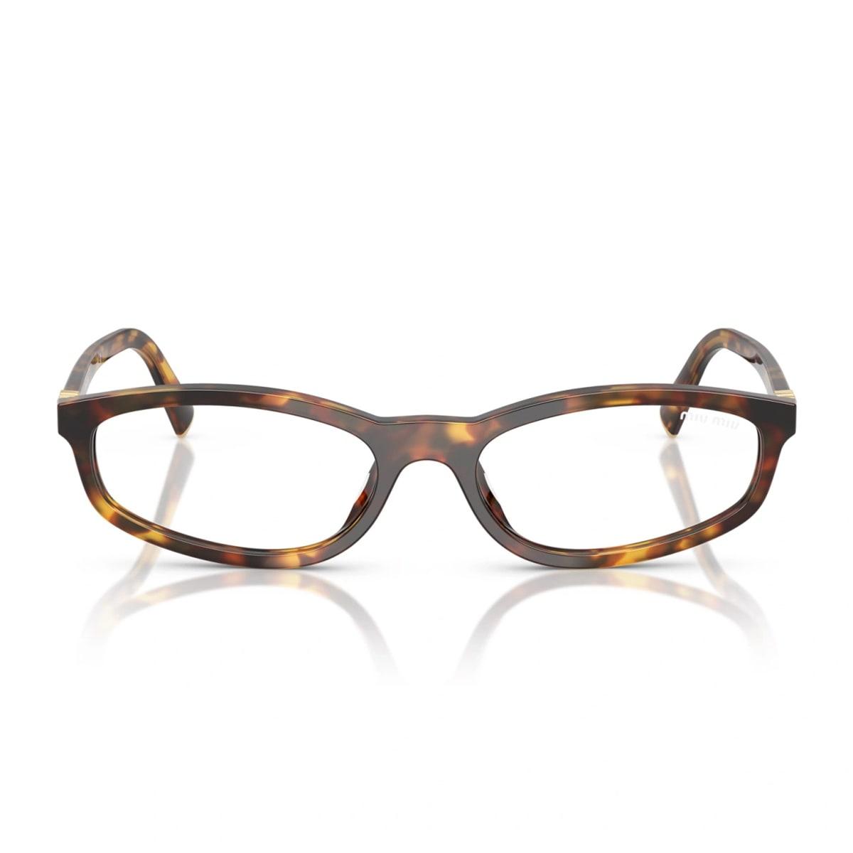 miu miu a06s 14l08n havana miele glasses
