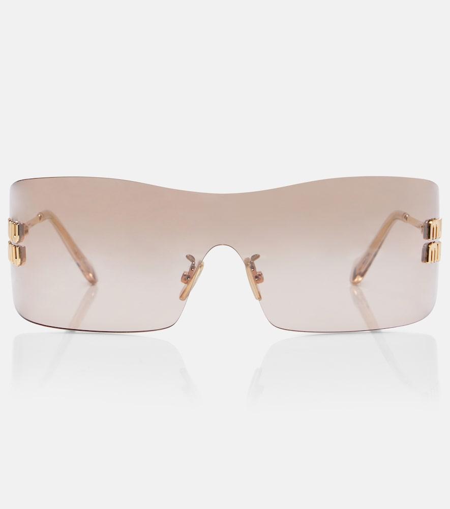 miu miu aube shield sunglasses
