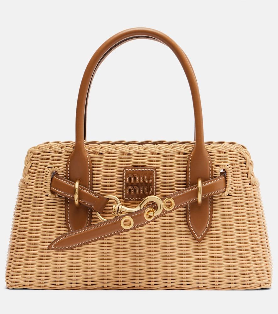 miu miu aventure wicker top