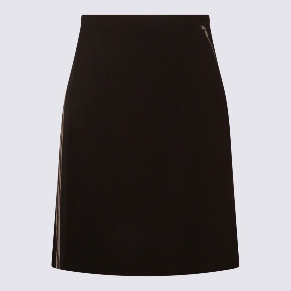 miu miu brown skirt