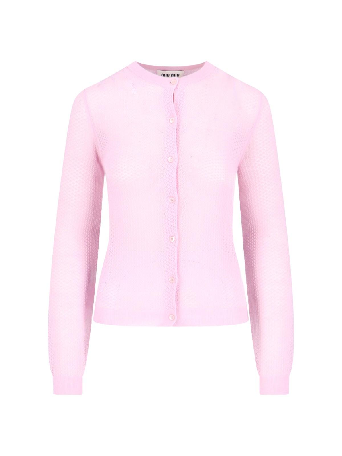 miu miu cashmere cardigan