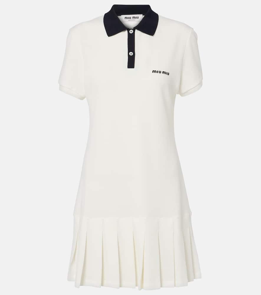 miu miu cotton minidress