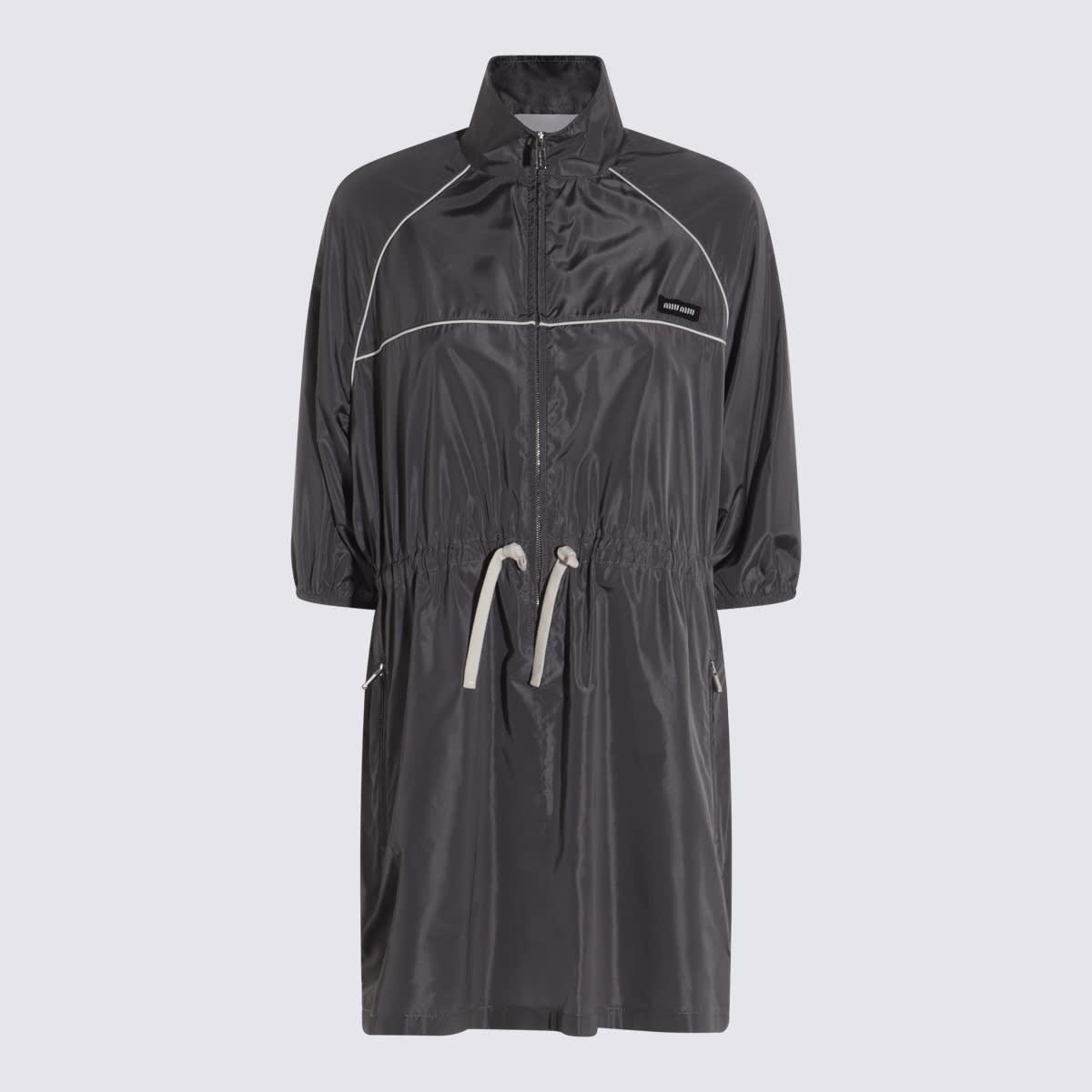 miu miu grey dress