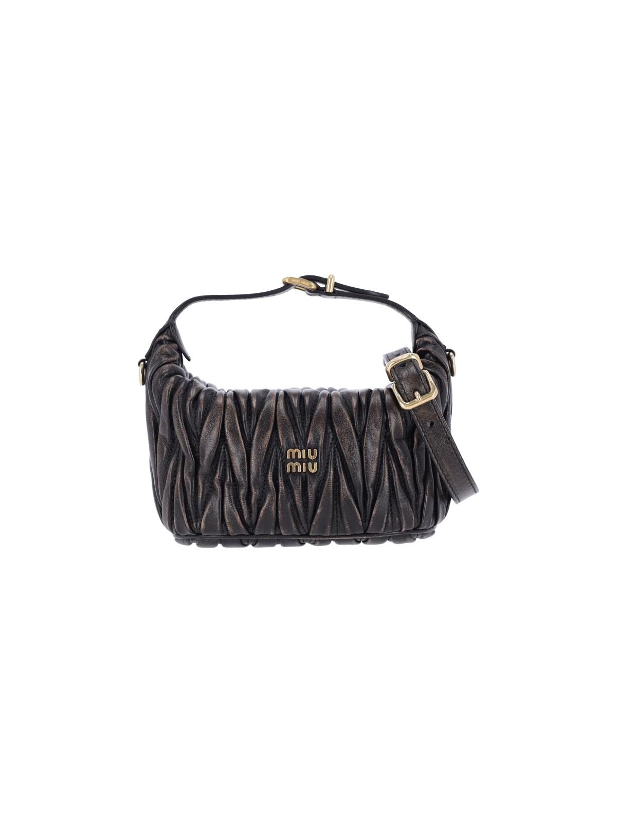 miu miu matelassé nappa pouch