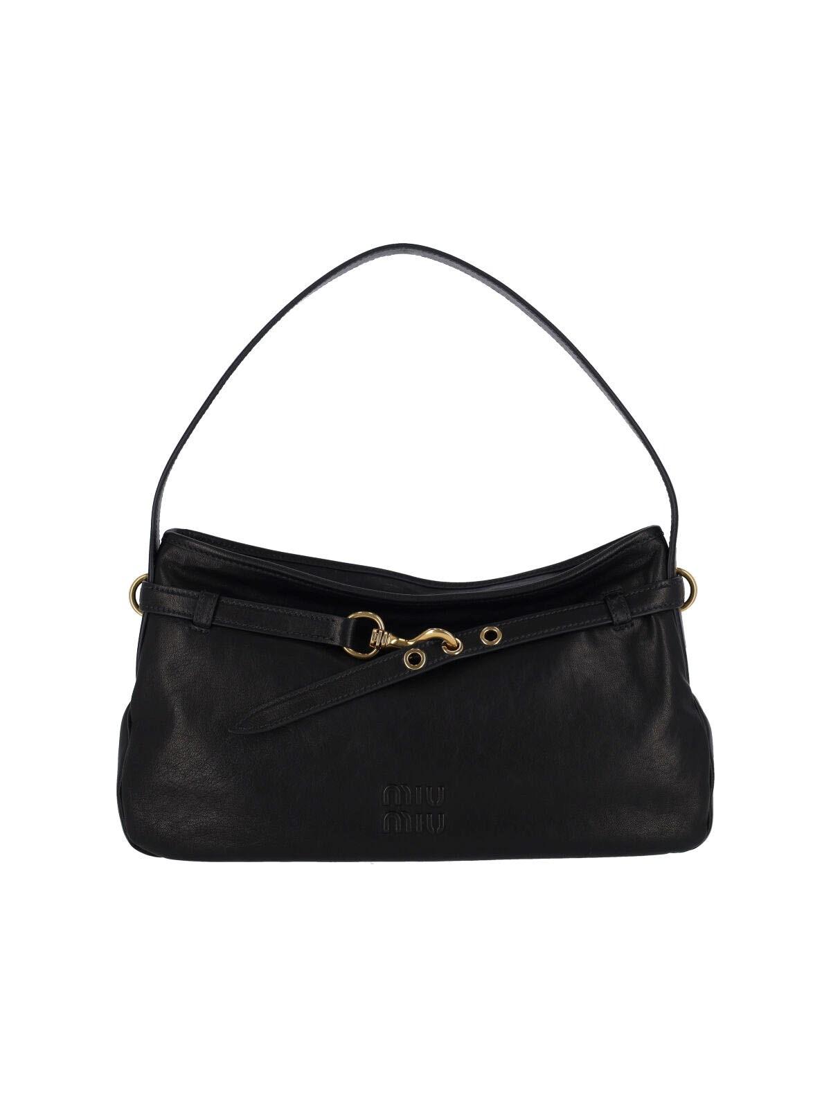 miu miu medium shoulder bag "aventure"