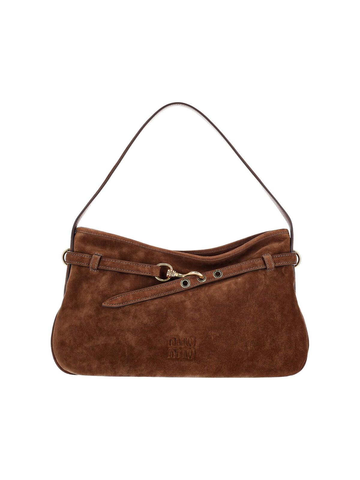 miu miu medium shoulder bag "aventure"