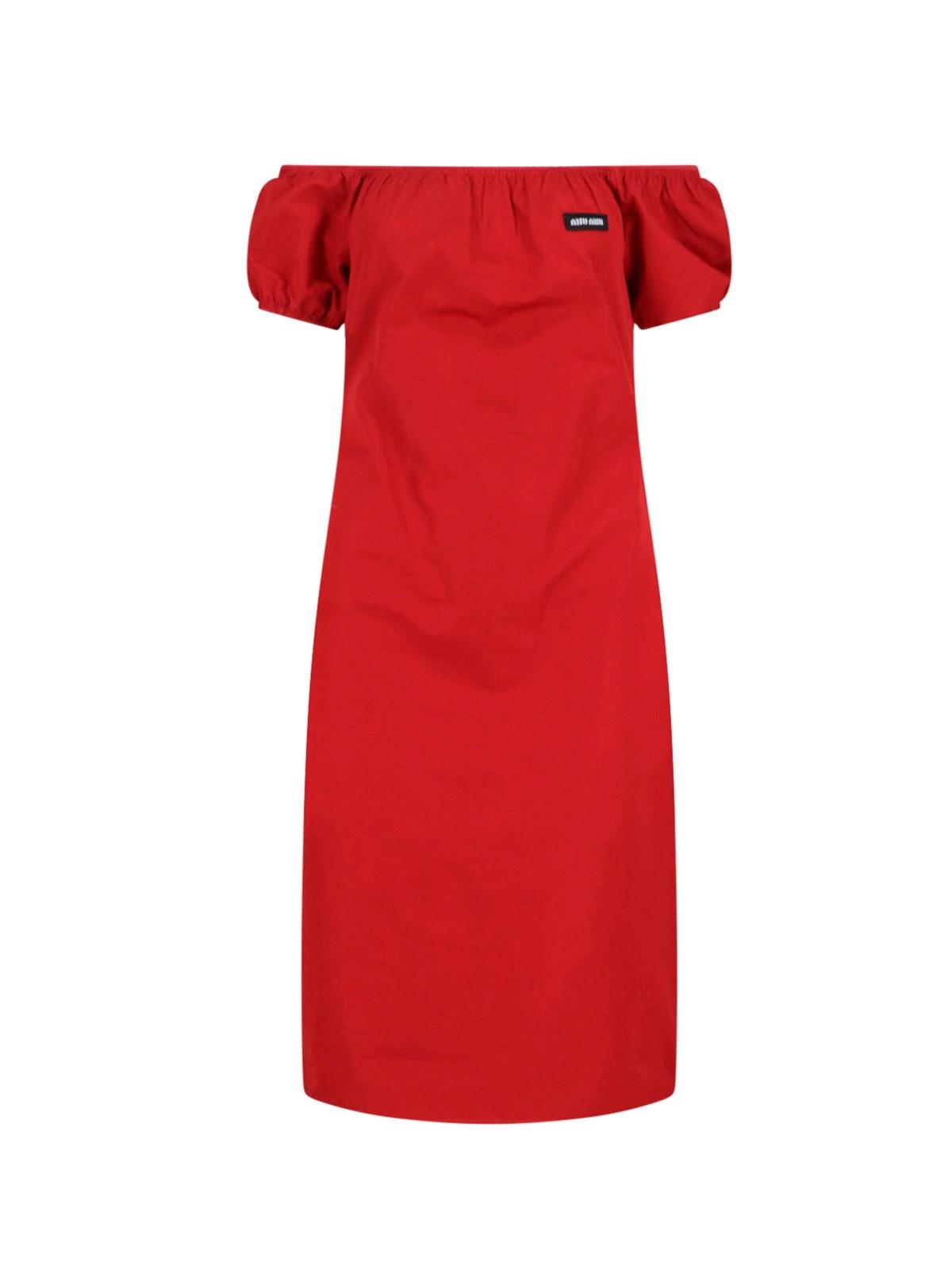 miu miu midi dress