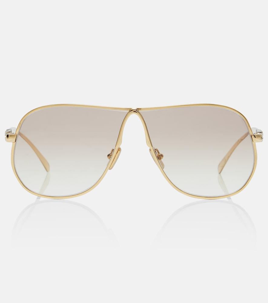 miu miu miu ombre aviator sunglasses