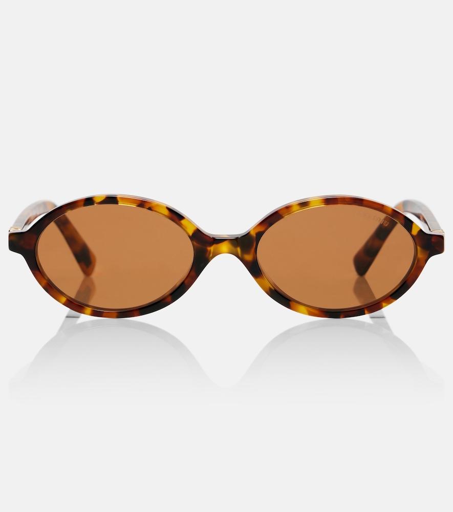 miu miu miu regard oval sunglasses