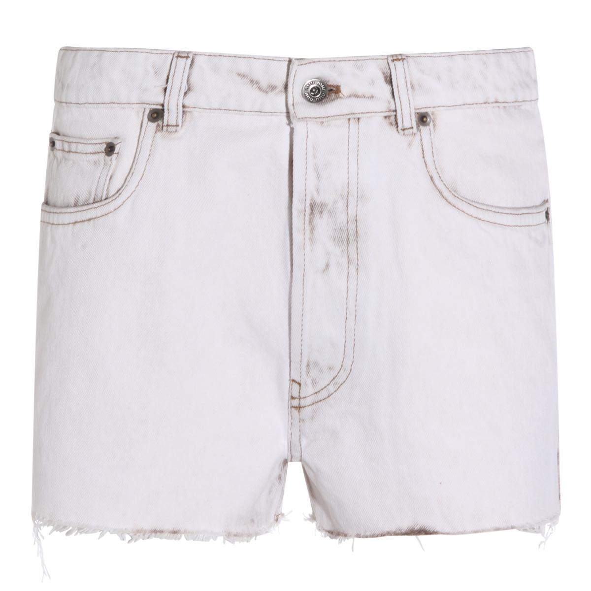 miu miu miu shorts white - women