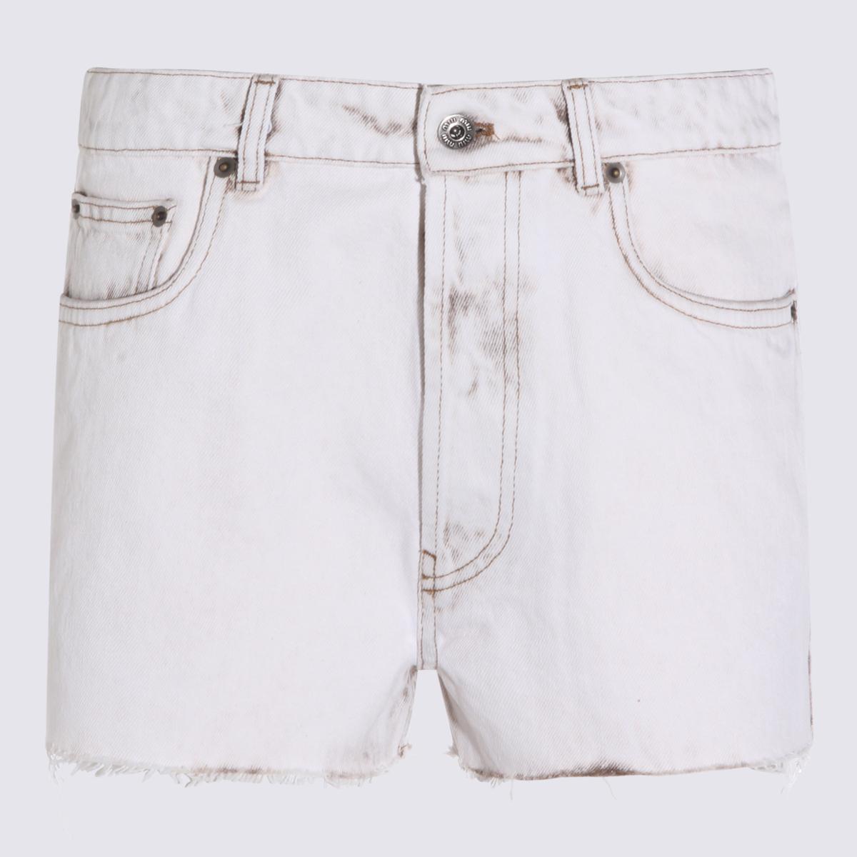 miu miu miu shorts white _co - women