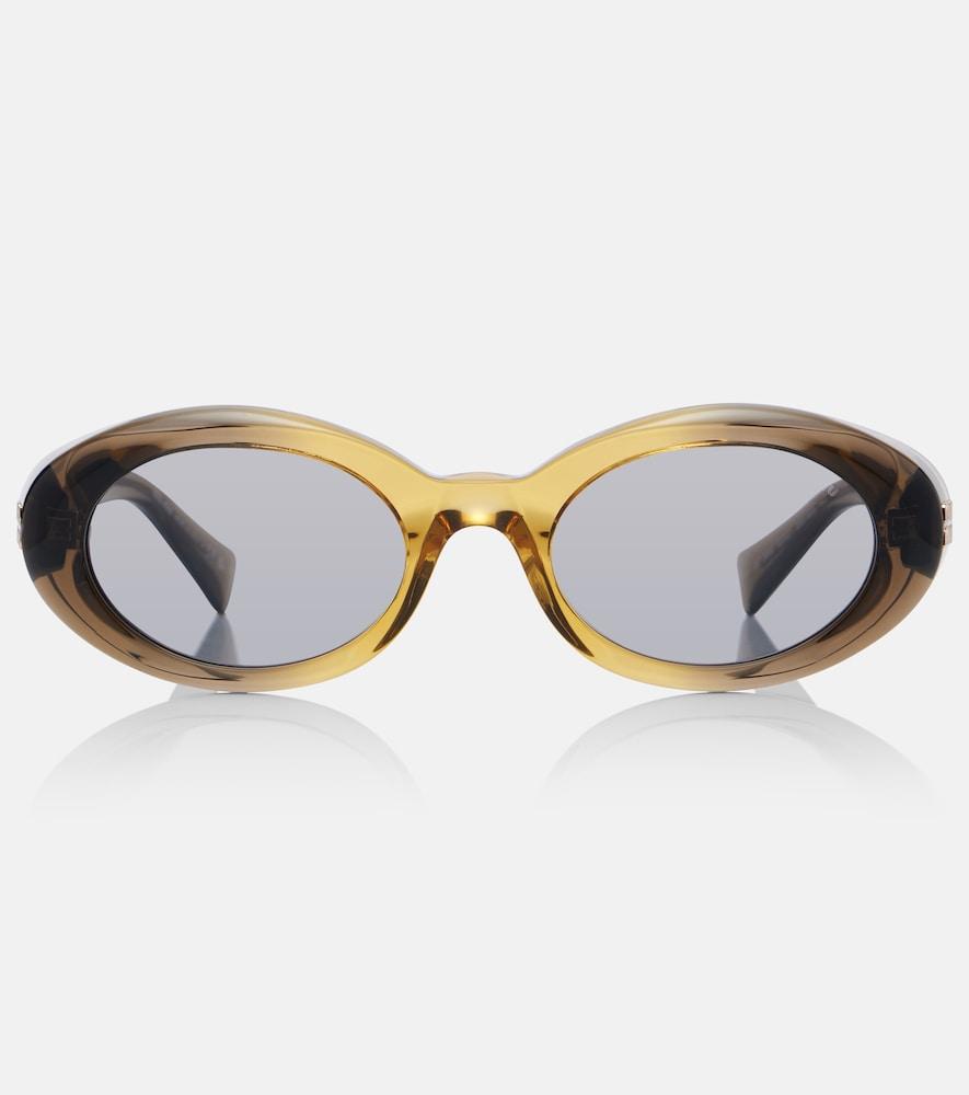 miu miu rêverie oval sunglasses
