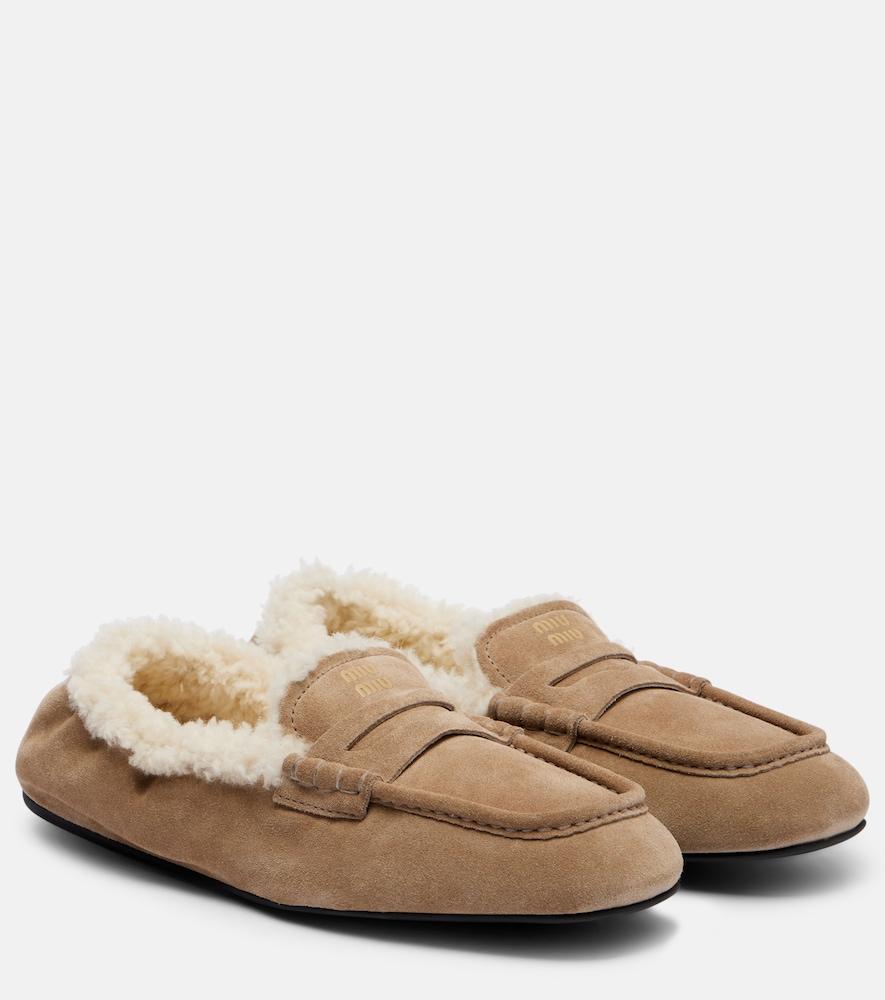 miu miu shearling