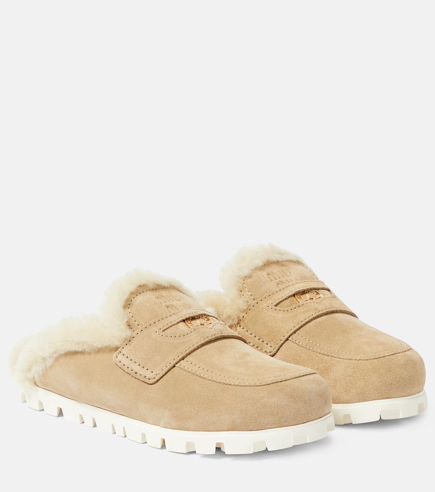 miu miu shearling