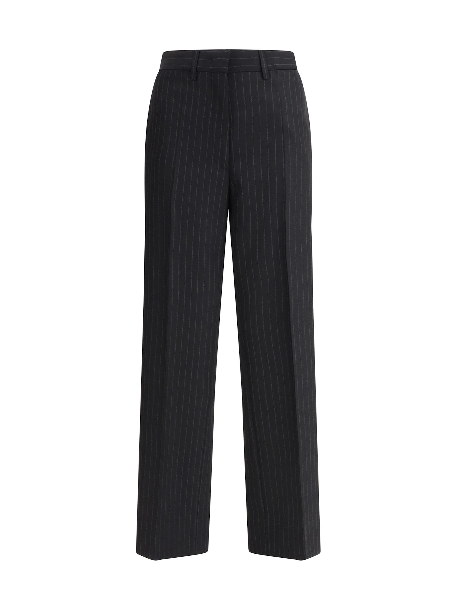 miu miu striped tailored trousers
