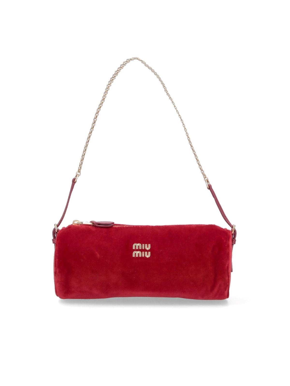 miu miu velvet pouch