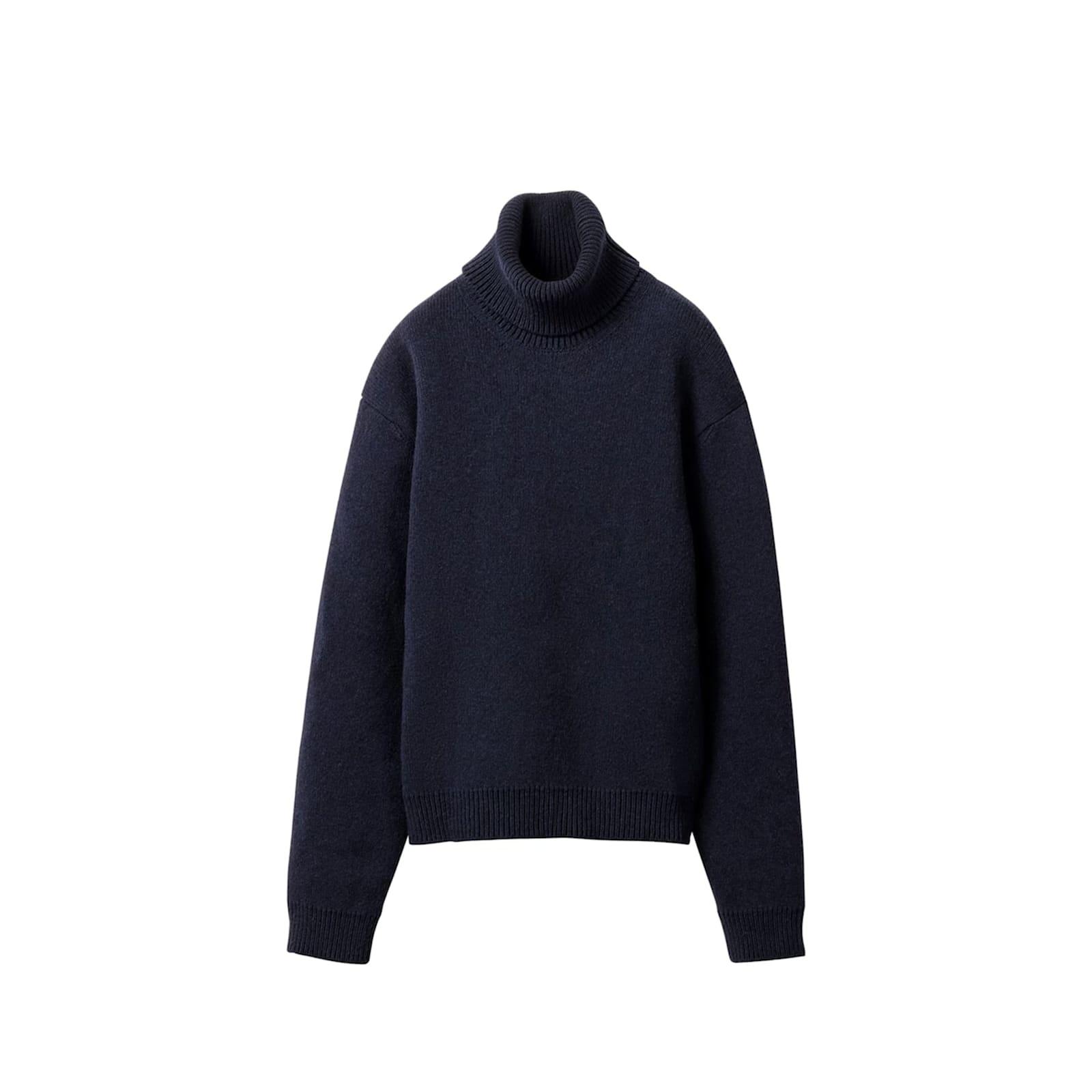 miu miu wool-cashmere rollneck sweater