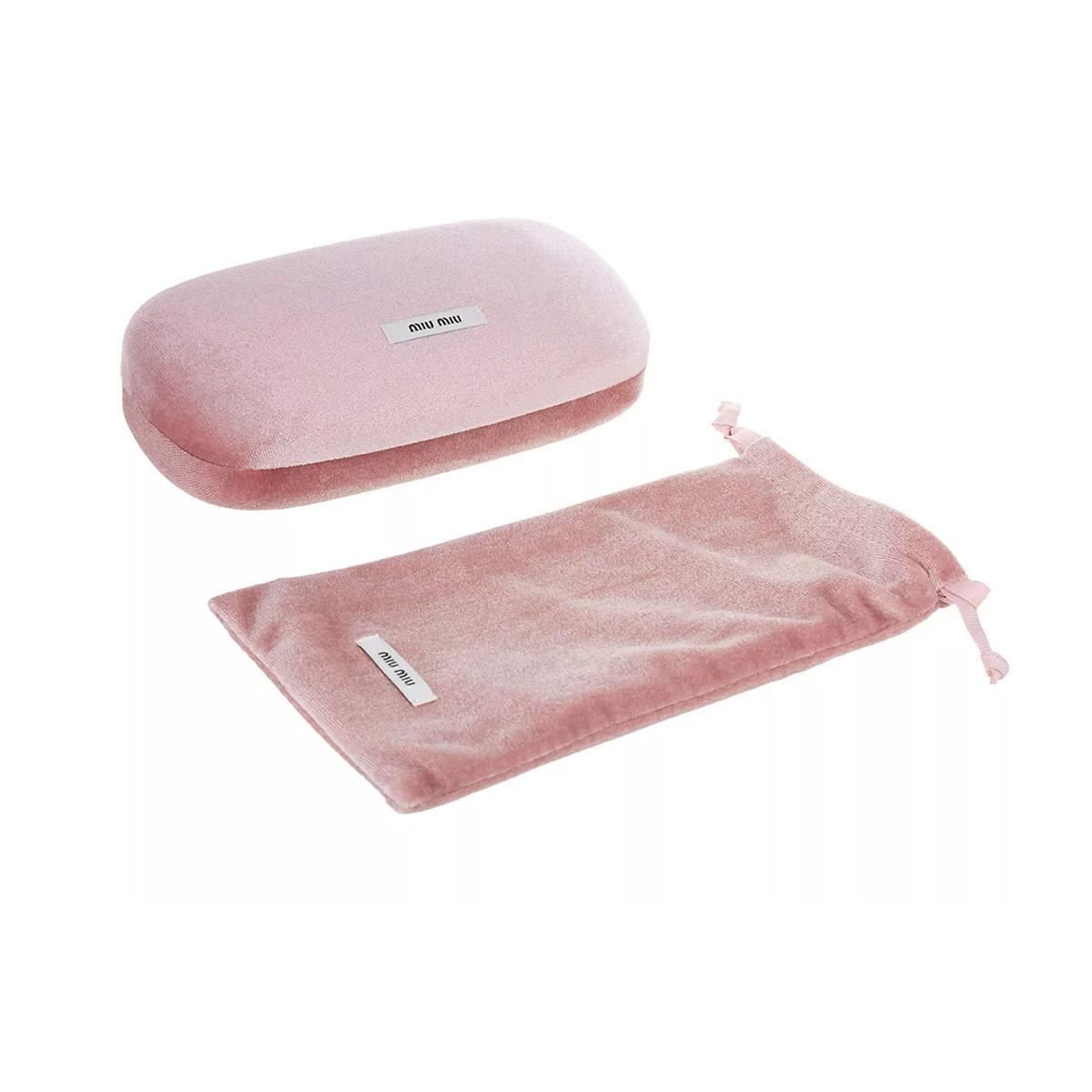 miumiu 0mu 12zs 16k5s0 black nero acetate occhiali sole - women