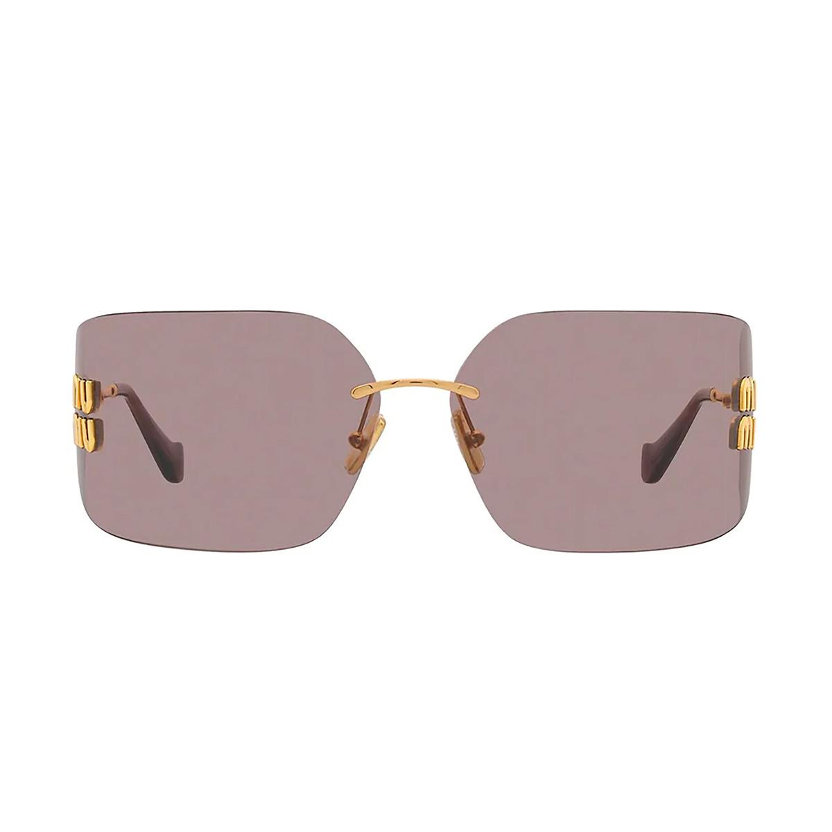 miumiu 0mu 54ys runway 5ak06i oro metal occhiali sole - women