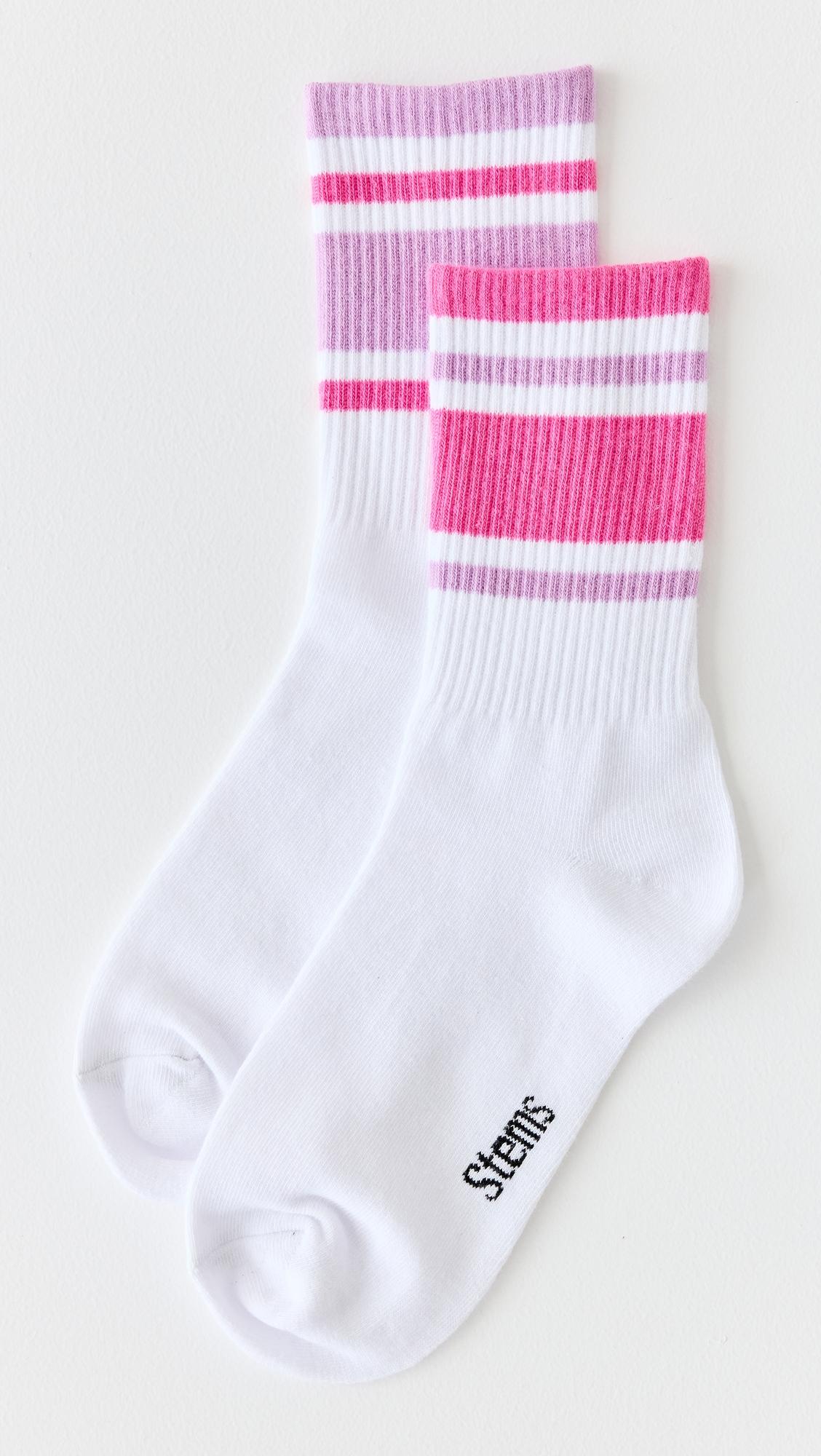 mix matched striped socks