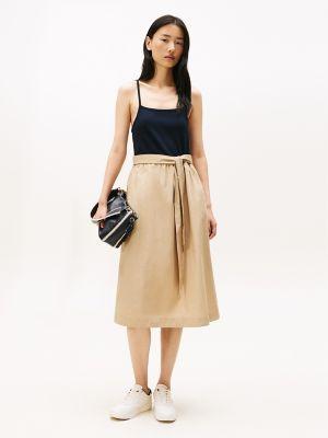 mixed media tank dress